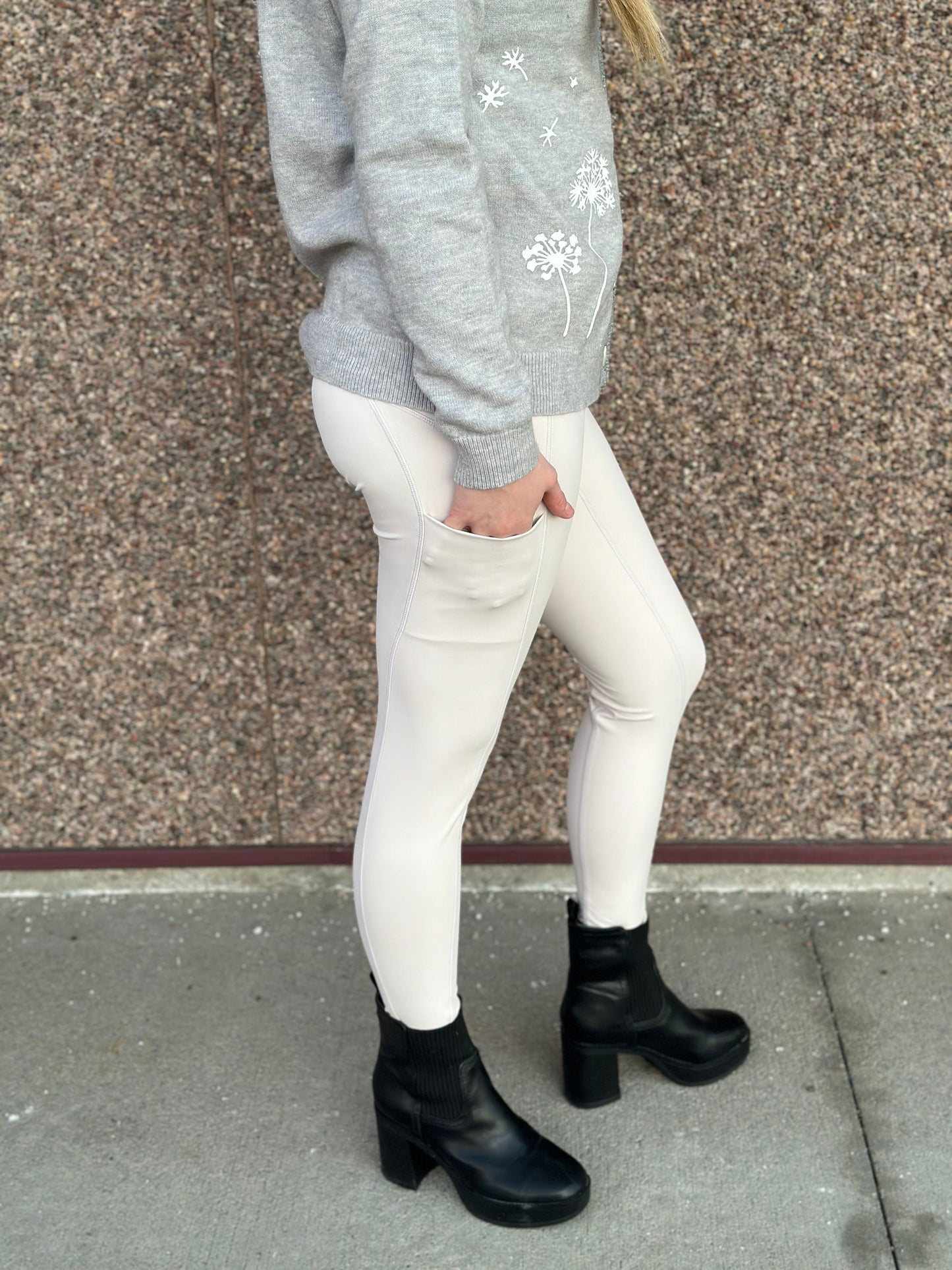 Gray Leggings