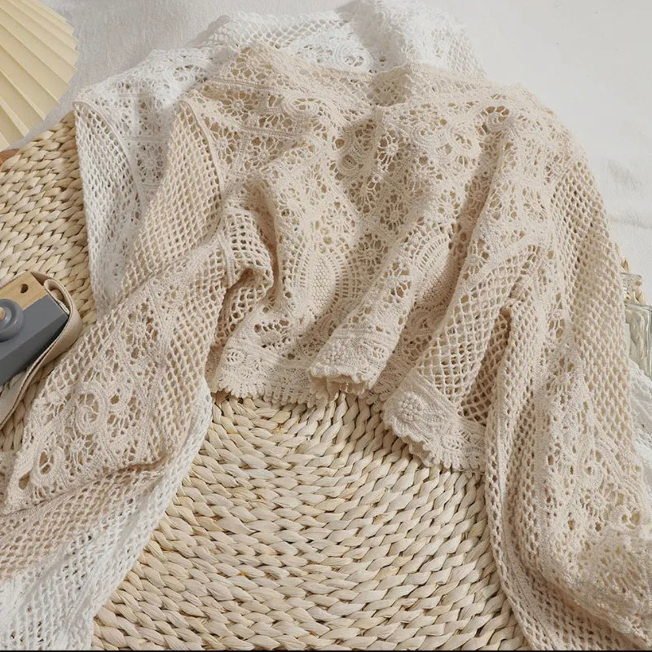 Boho Crochet Cardigan