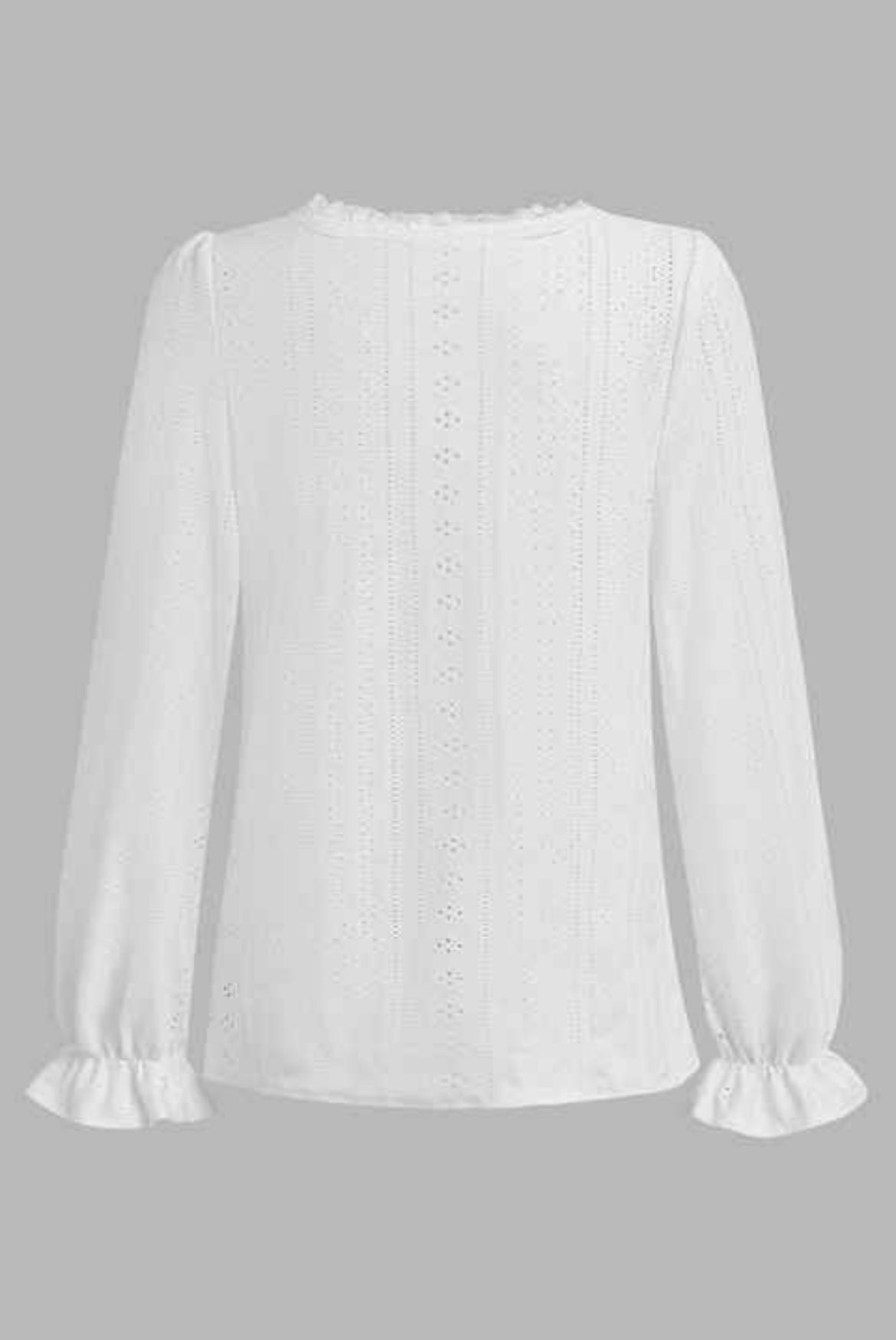 White Lace Blouse