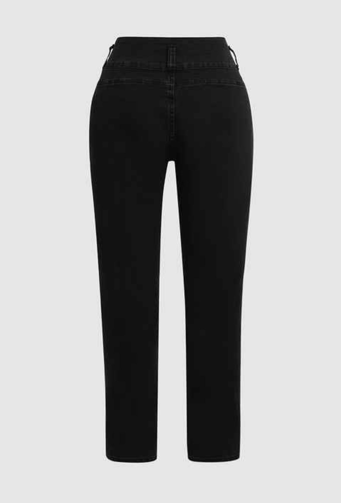 Flamingo Black Denim