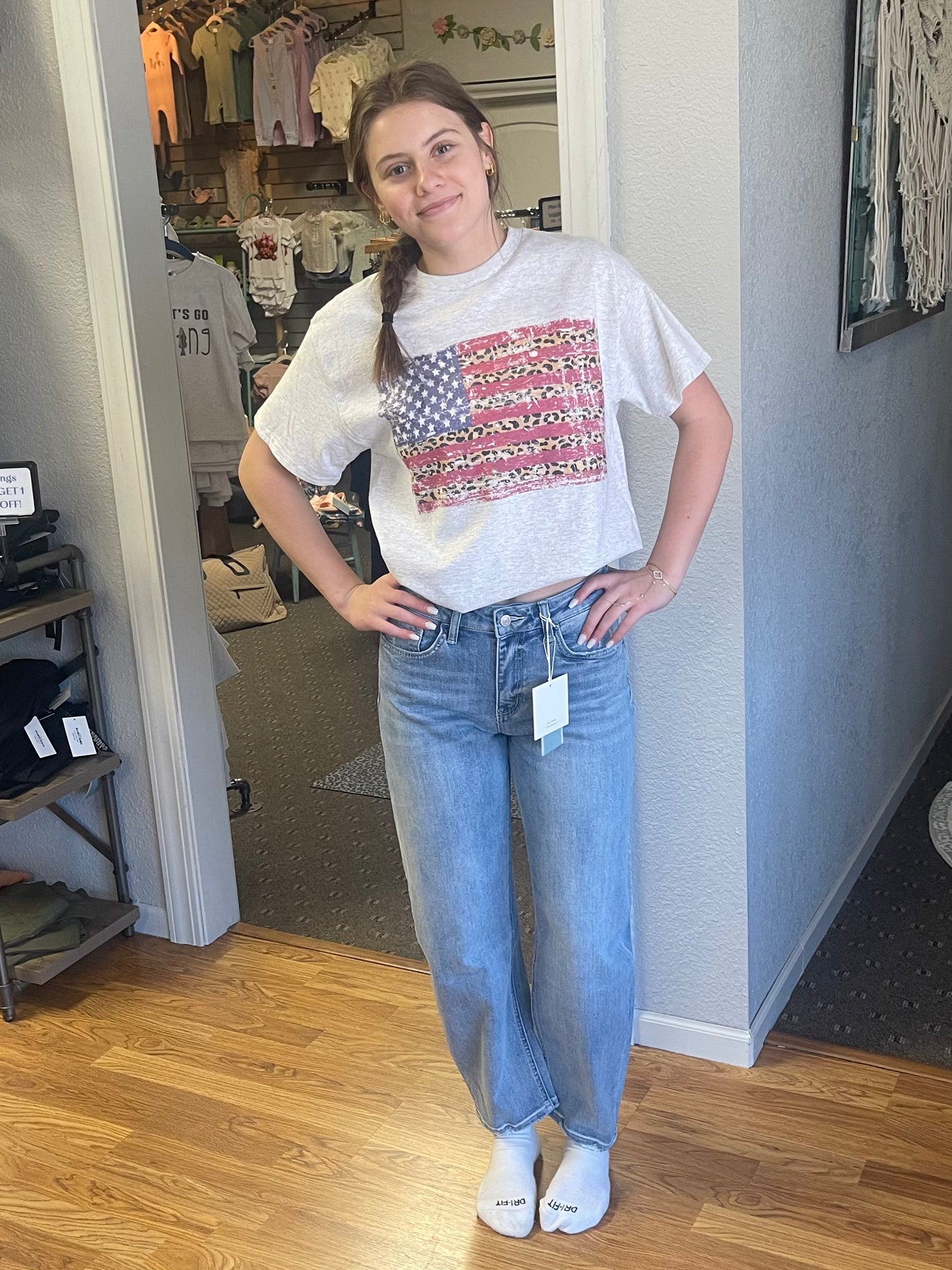 American Flag Tee