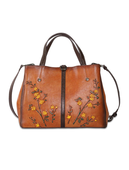 Yellow Floral Purse