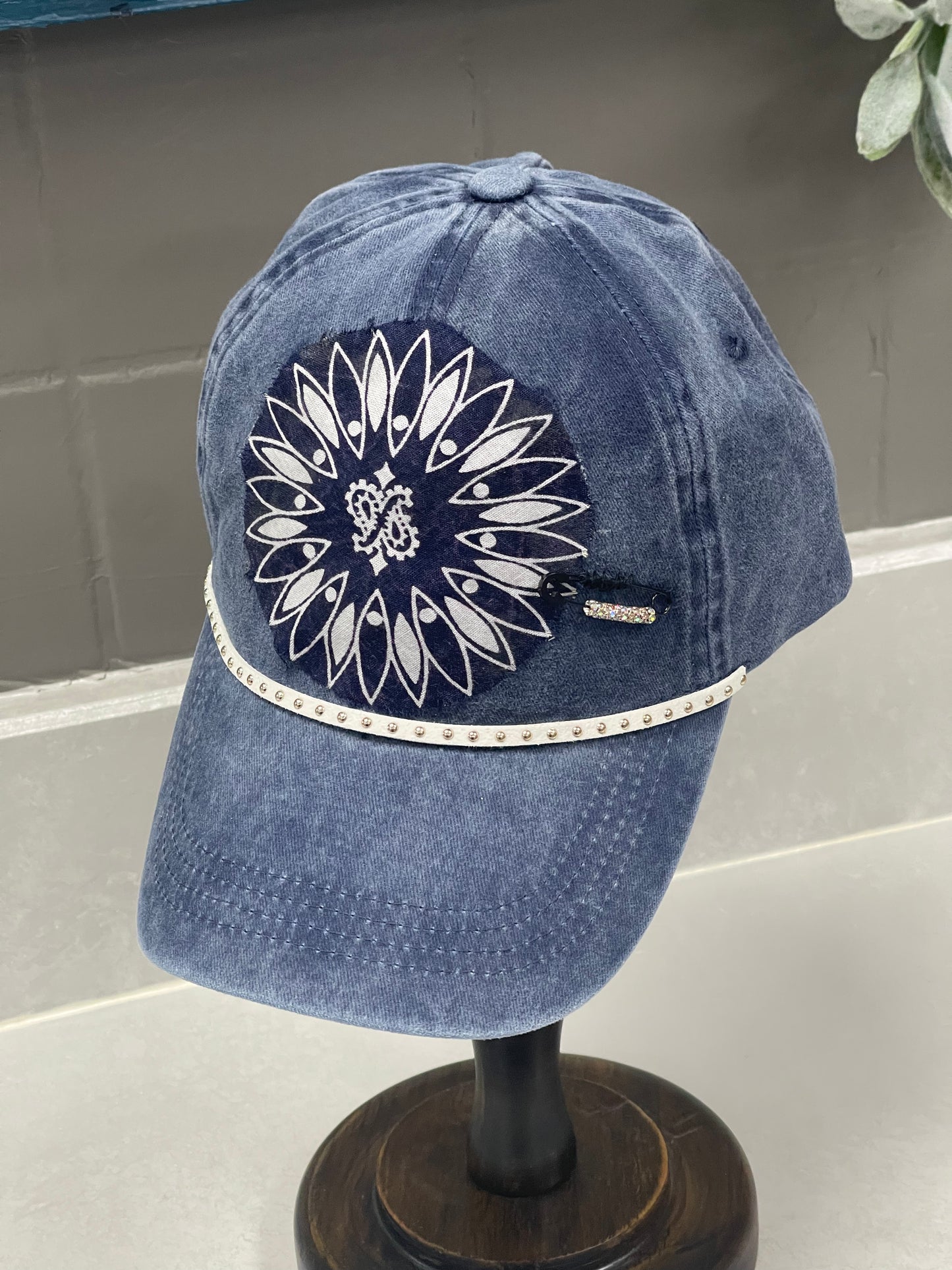 Dazzled Denim Baseball Hat