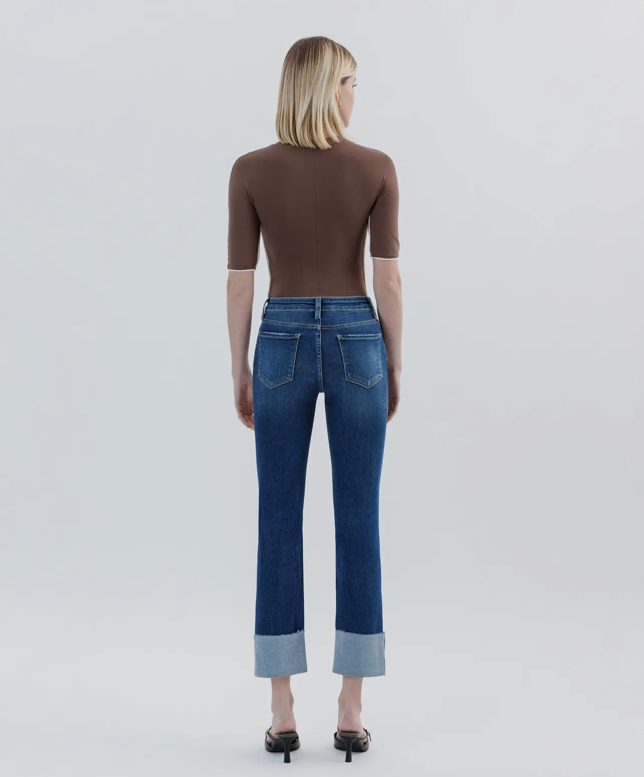 Vervet Cuffed Straight Jean