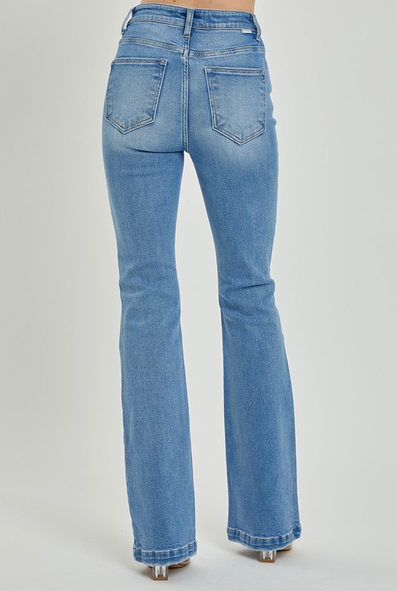 Risen Button Down Bootcut Jeans