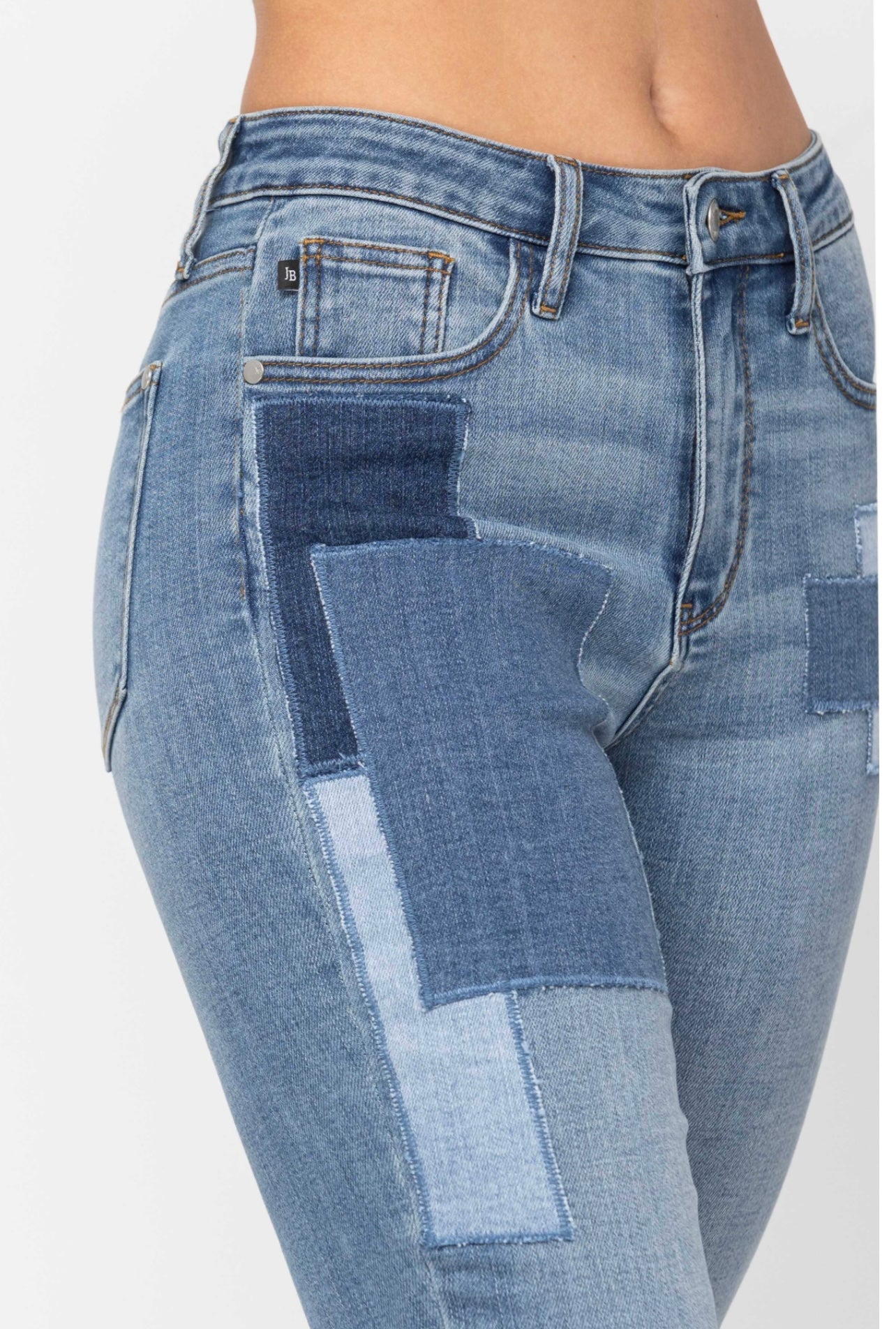 Judy Blue Patched Denim