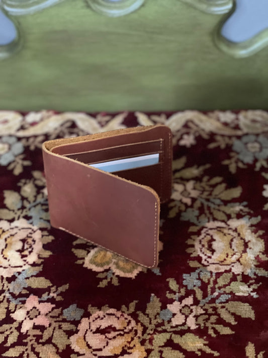 Men's Wallet in Chestnut