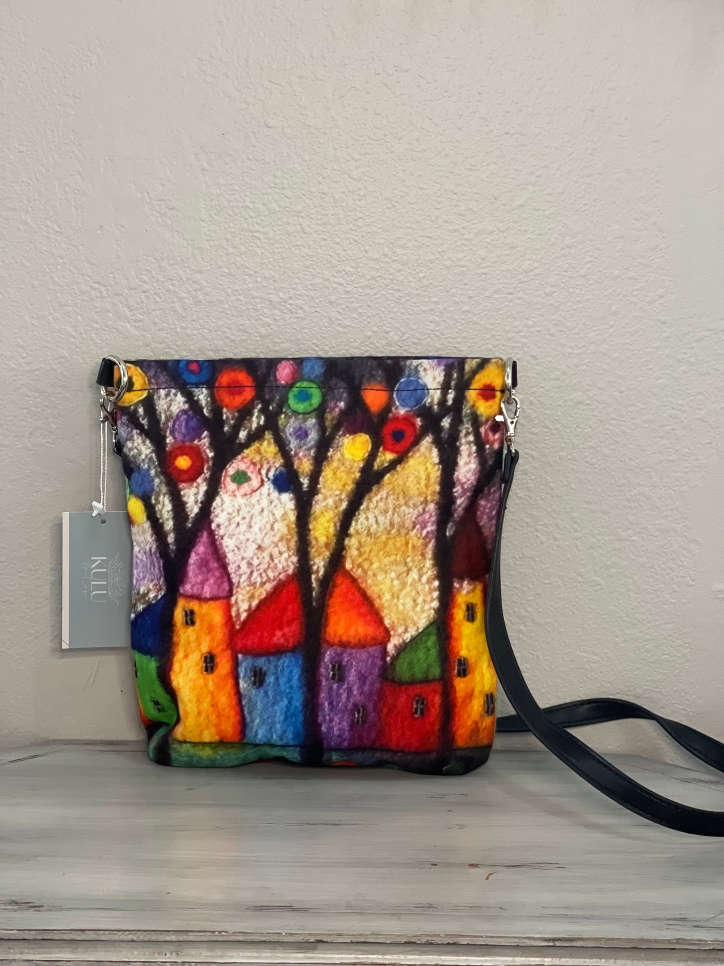 Colorful House Purse