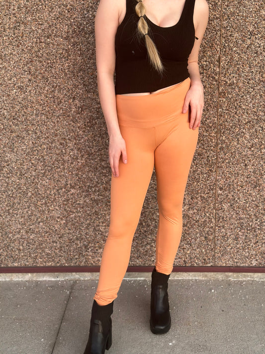 Orange Leggings