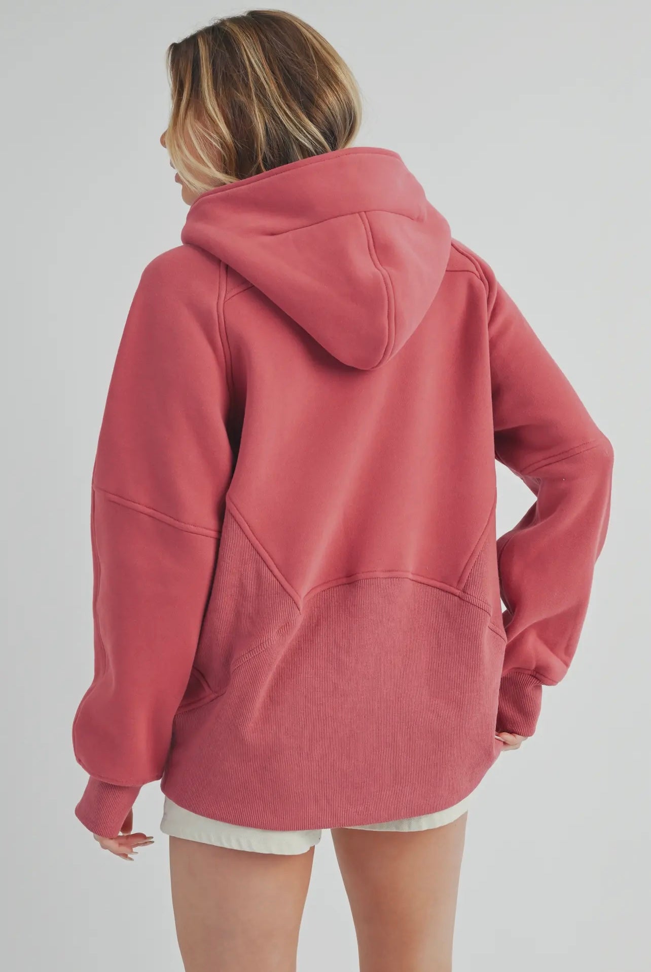 Drea Half-Zip Pullover Hoodie