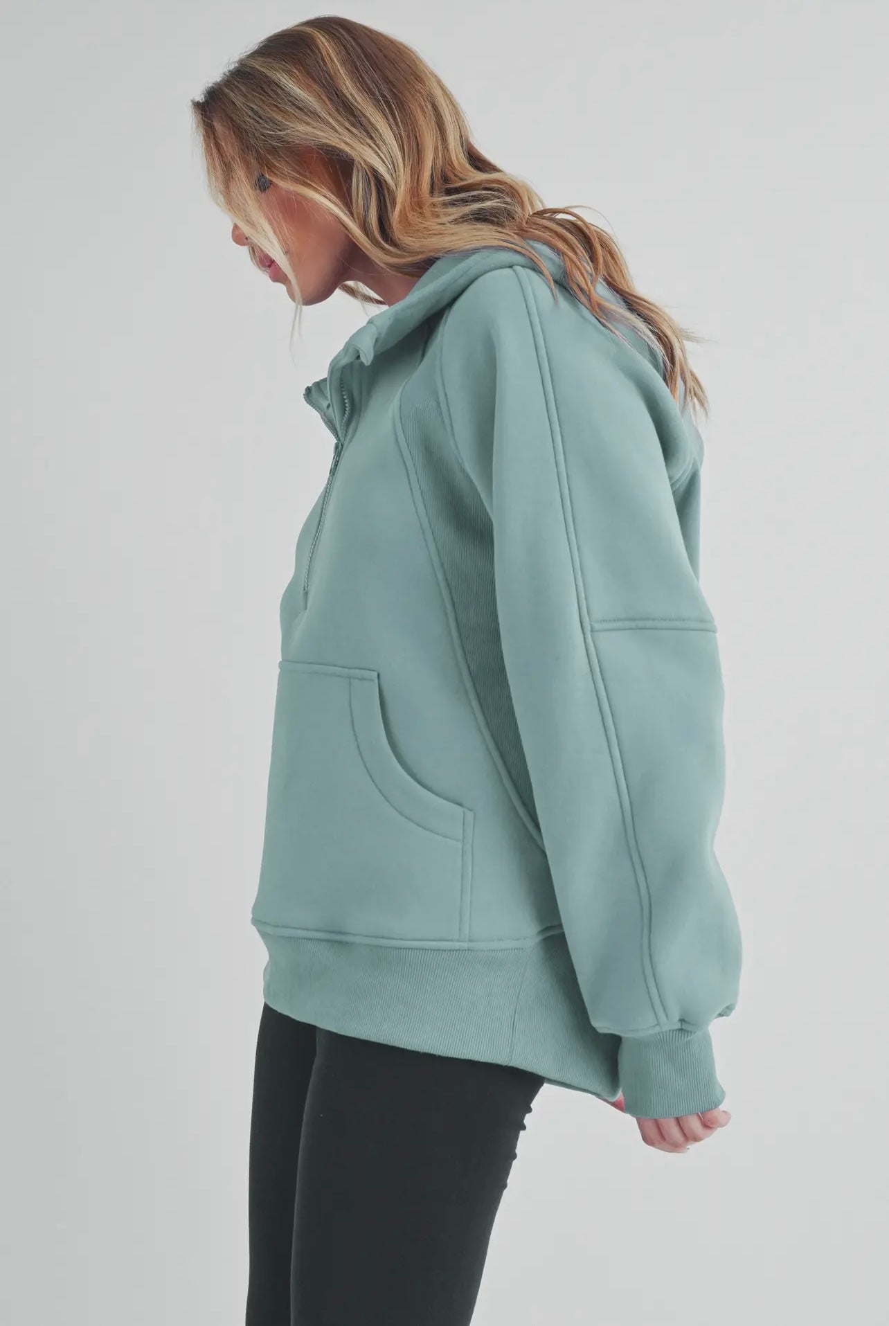 Drea Half-Zip Pullover Hoodie