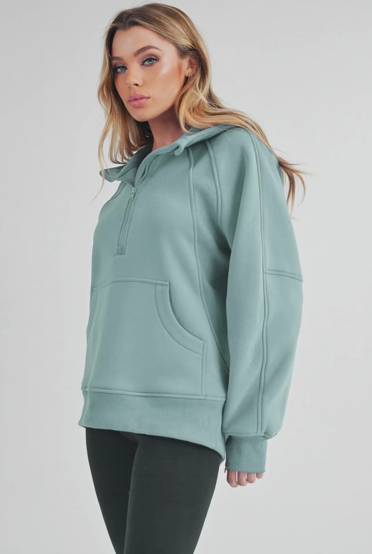 Drea Half-Zip Pullover Hoodie