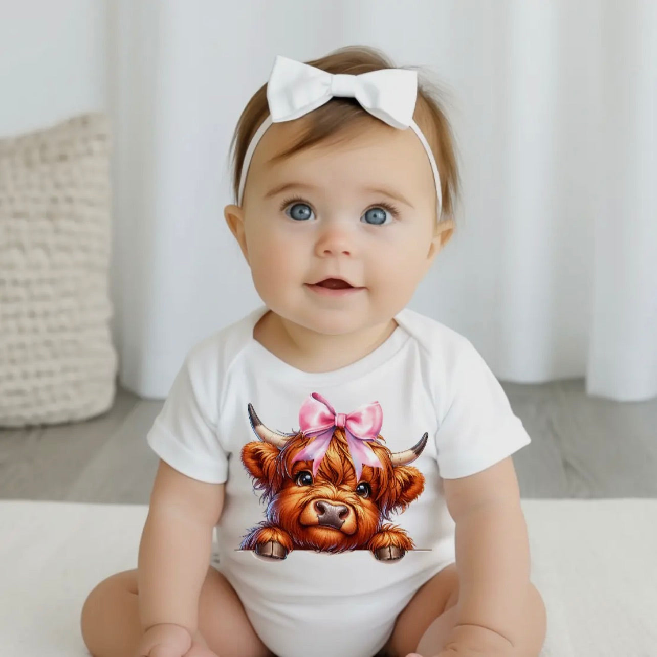 Highland Coquette Baby Bodysuit