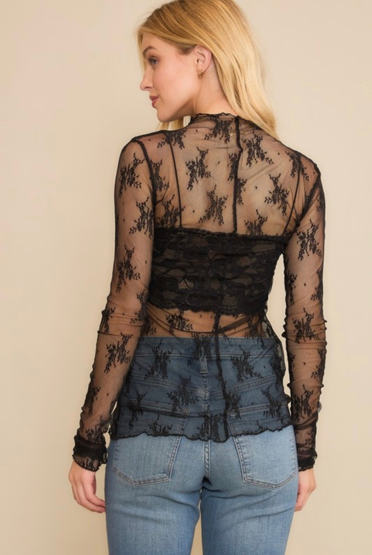 Lace Layering Top