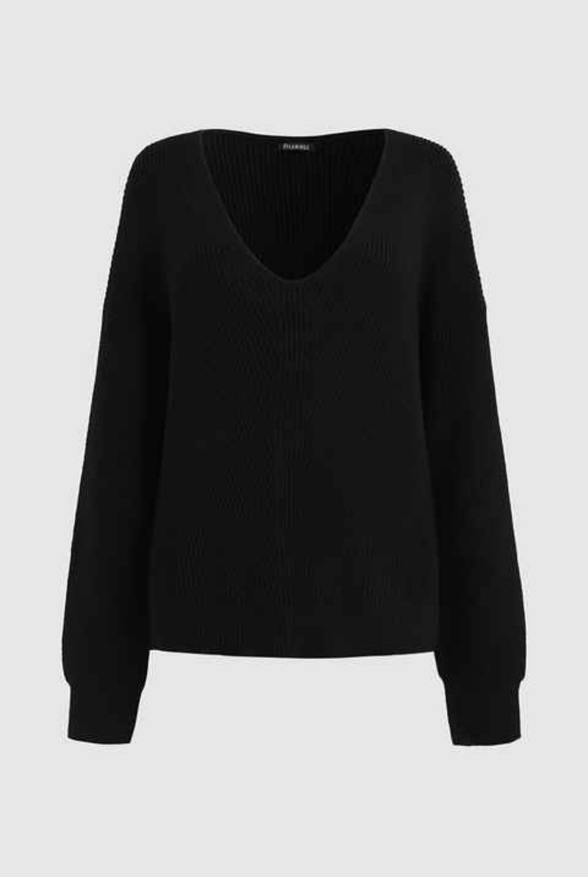 Black Knit Sweater