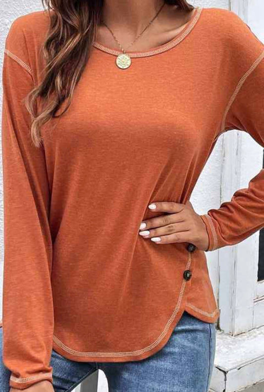 Orange Long Sleeve