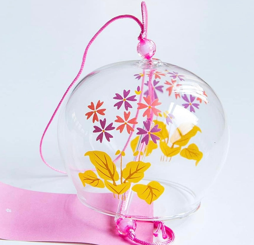 Glass Cup Wind Chimes