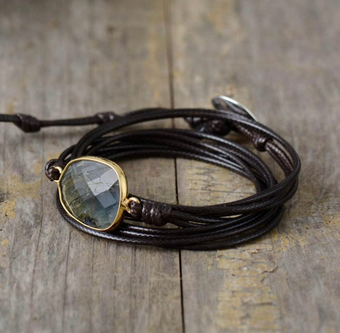 Jasper Wrap Bracelet