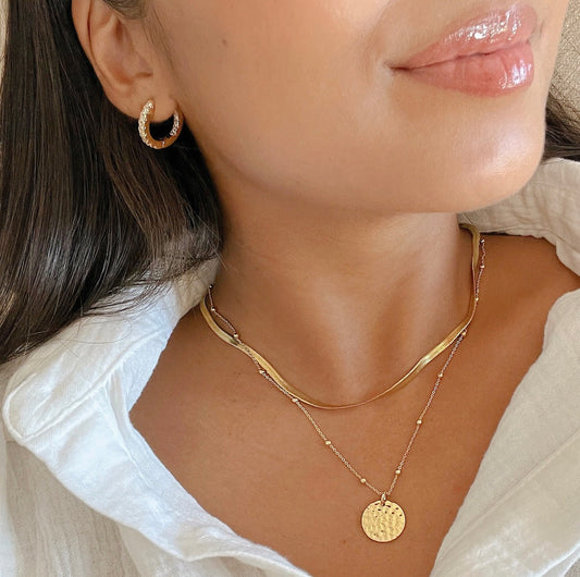 Gold Coin Necklace