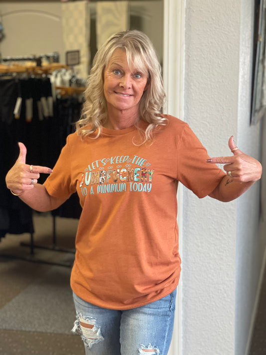 Heather Autumn Dumb Tee