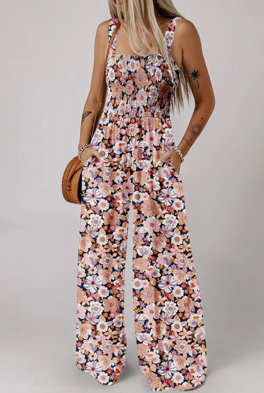 Brianna Floral Jumpsuit
