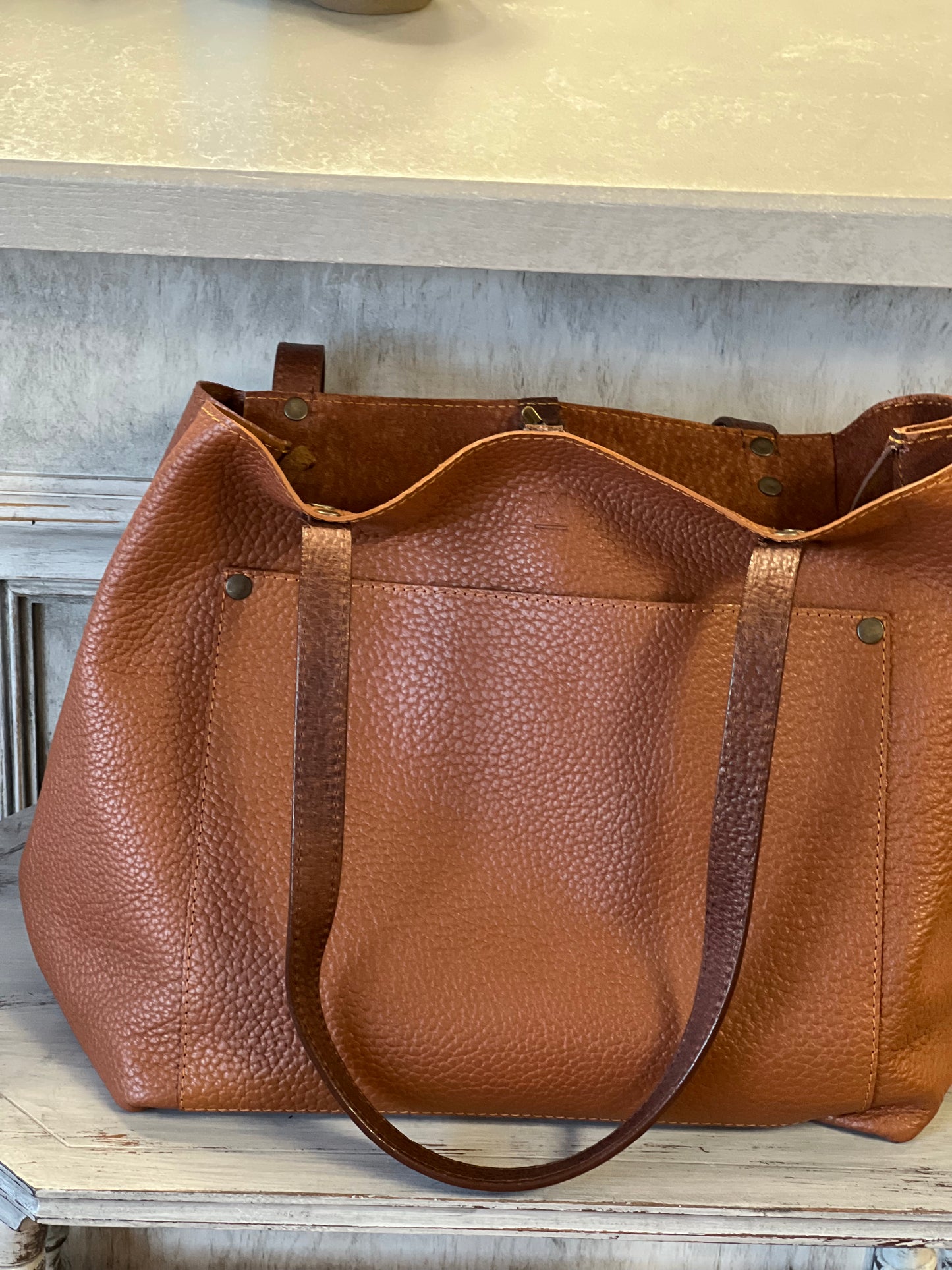 MM Leather Tote