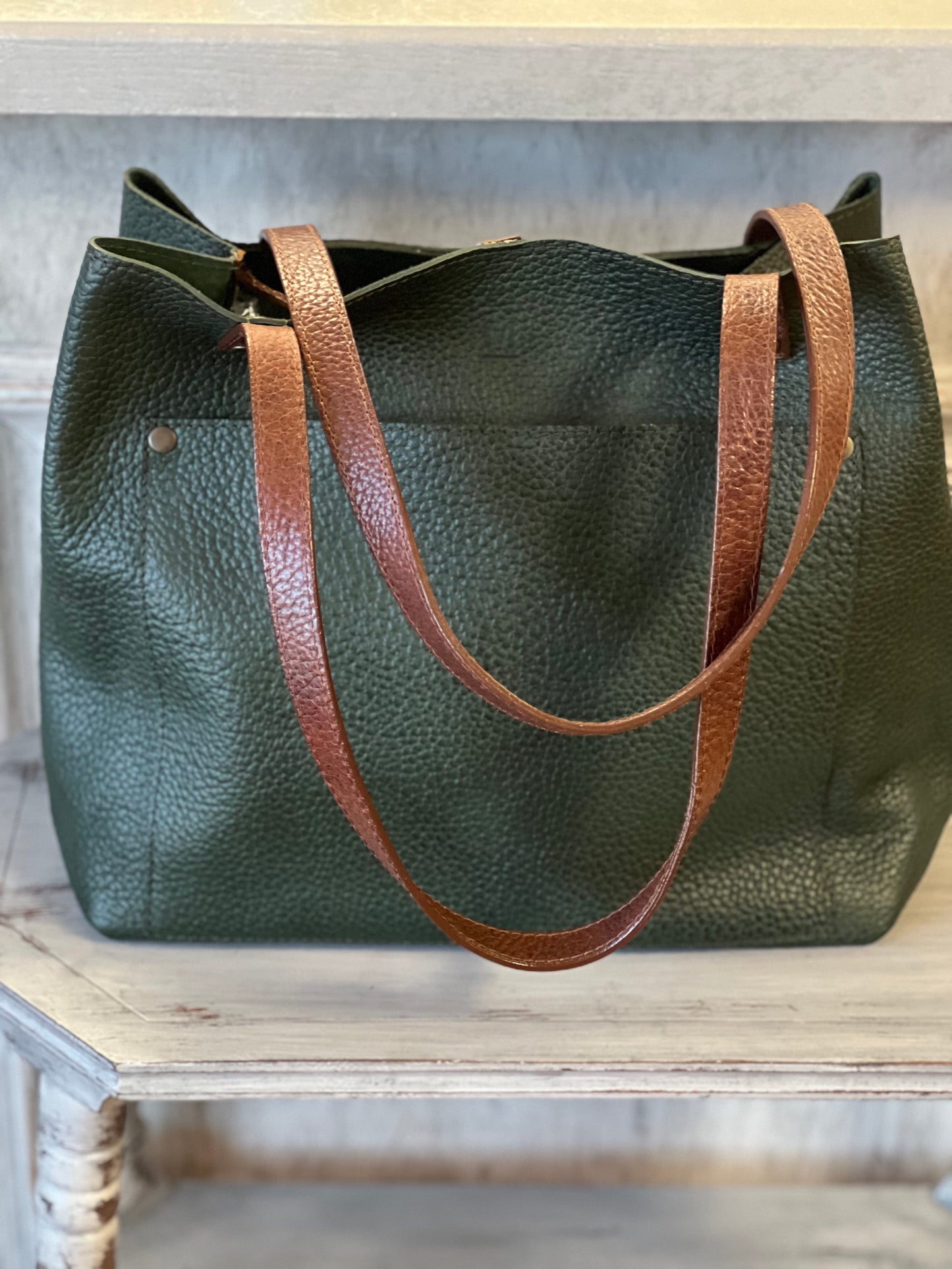 MM Leather Tote