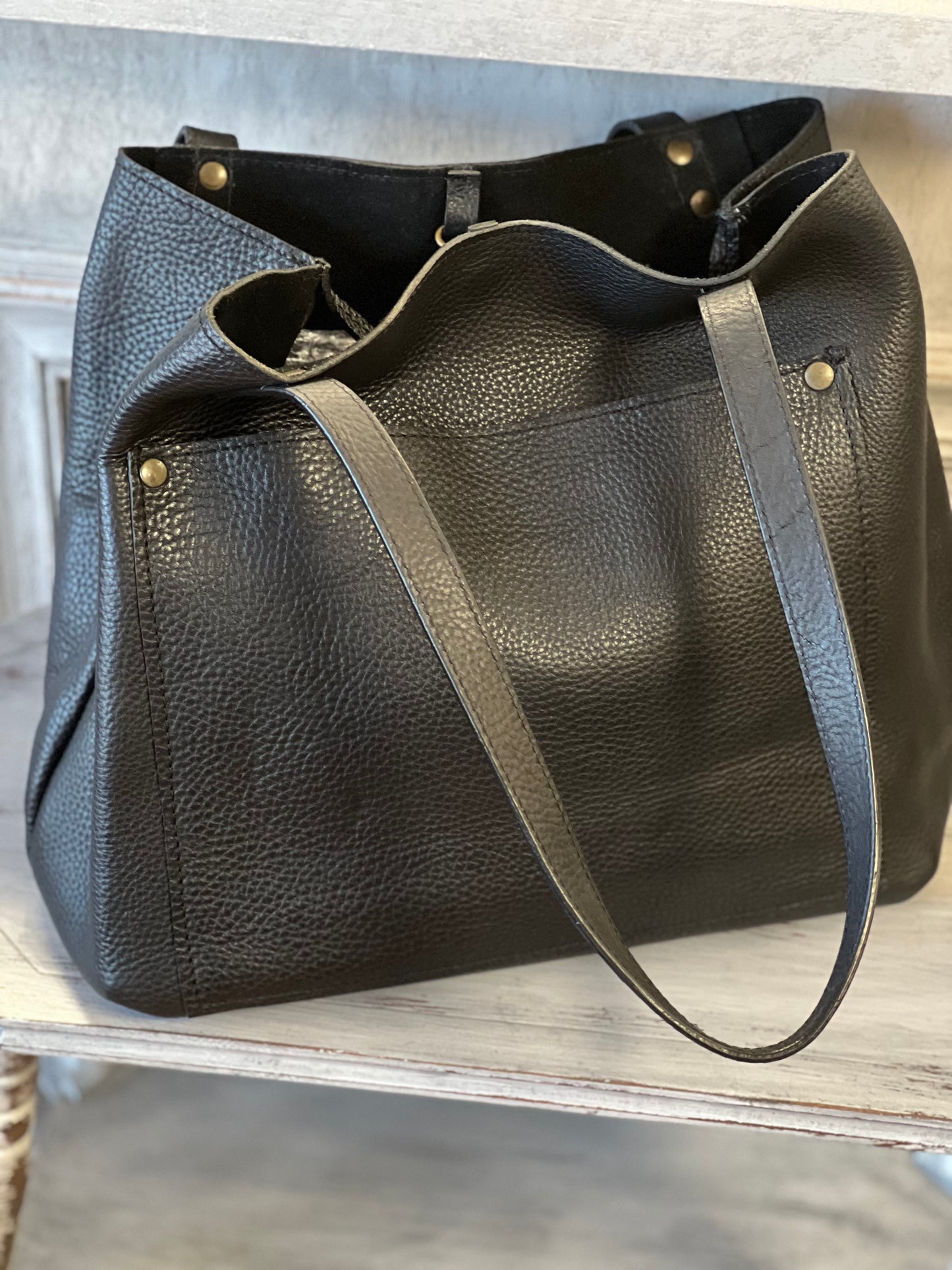 MM Leather Tote