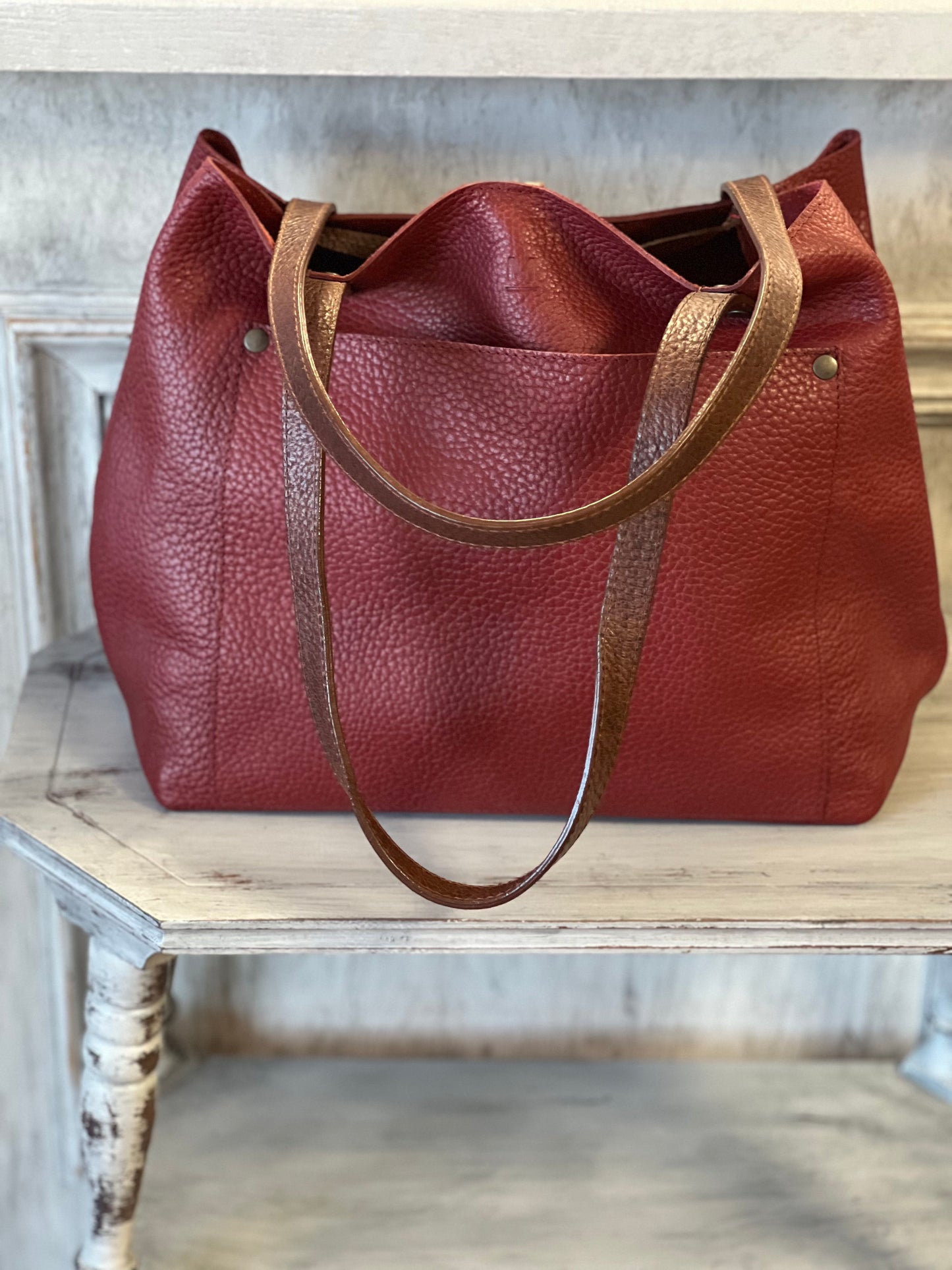 MM Leather Tote