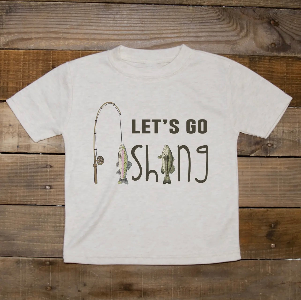 Let's Go Fishing Tee