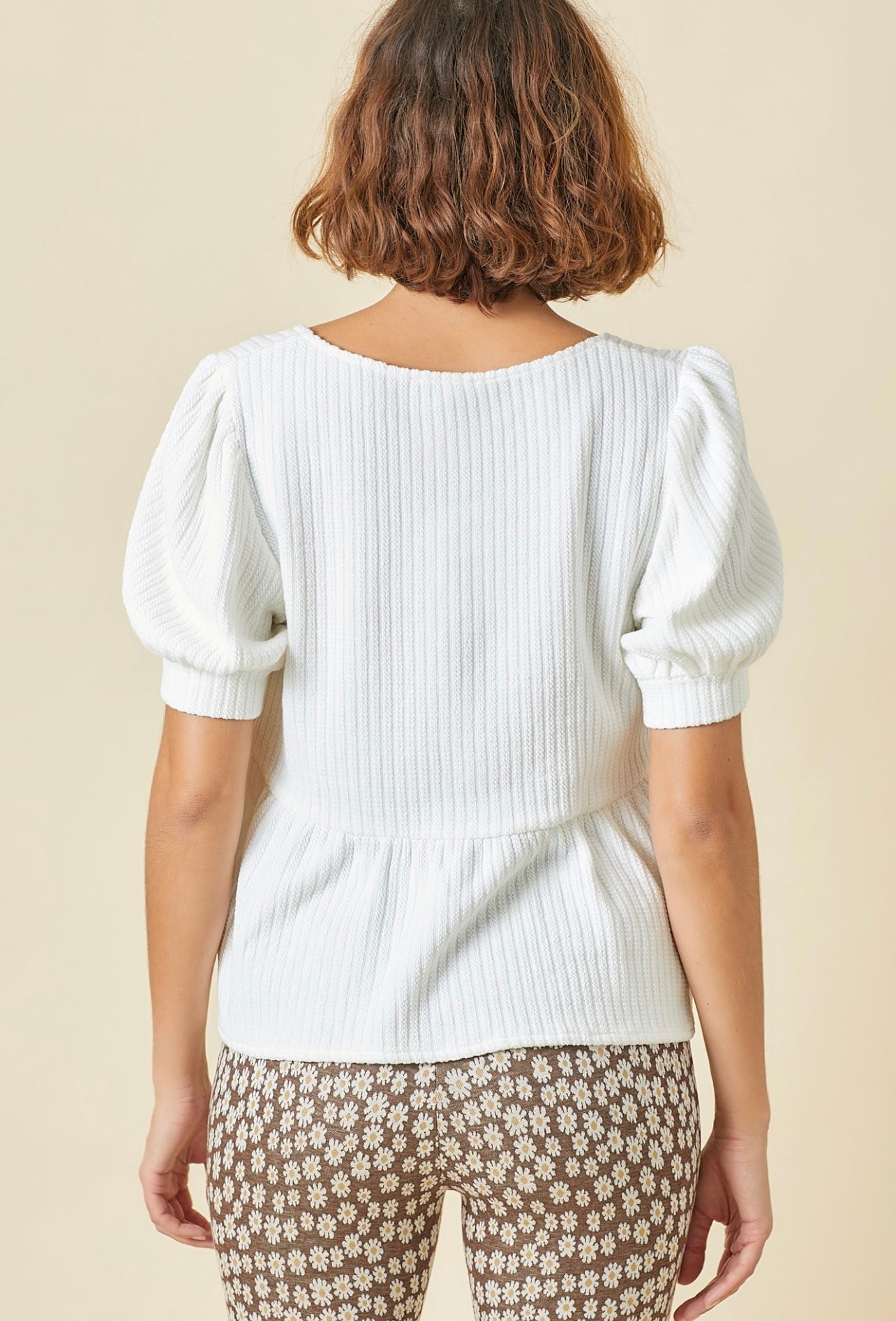 Cable Knit Top