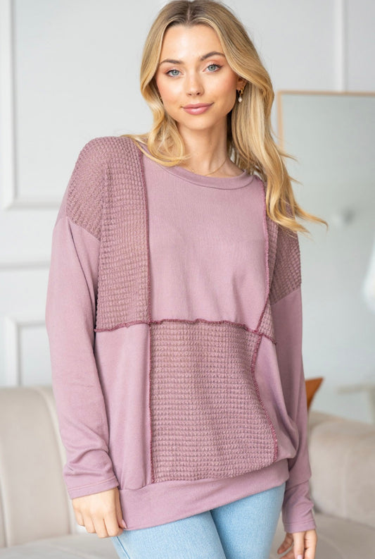 Dusty Lavender Long Sleeve