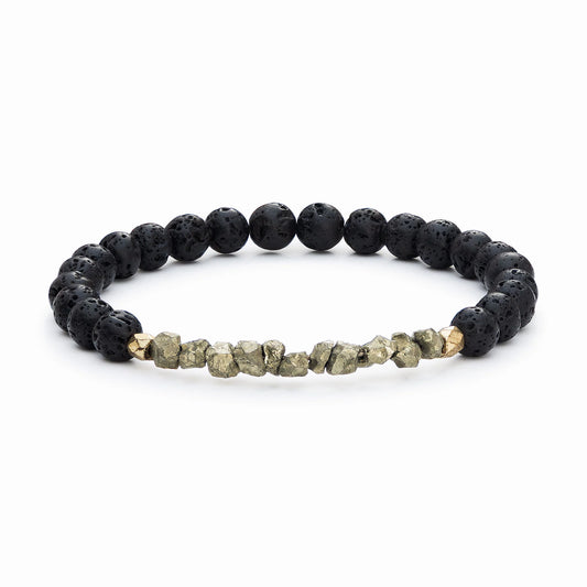 Pyrite Protect Diffuser Bracelet