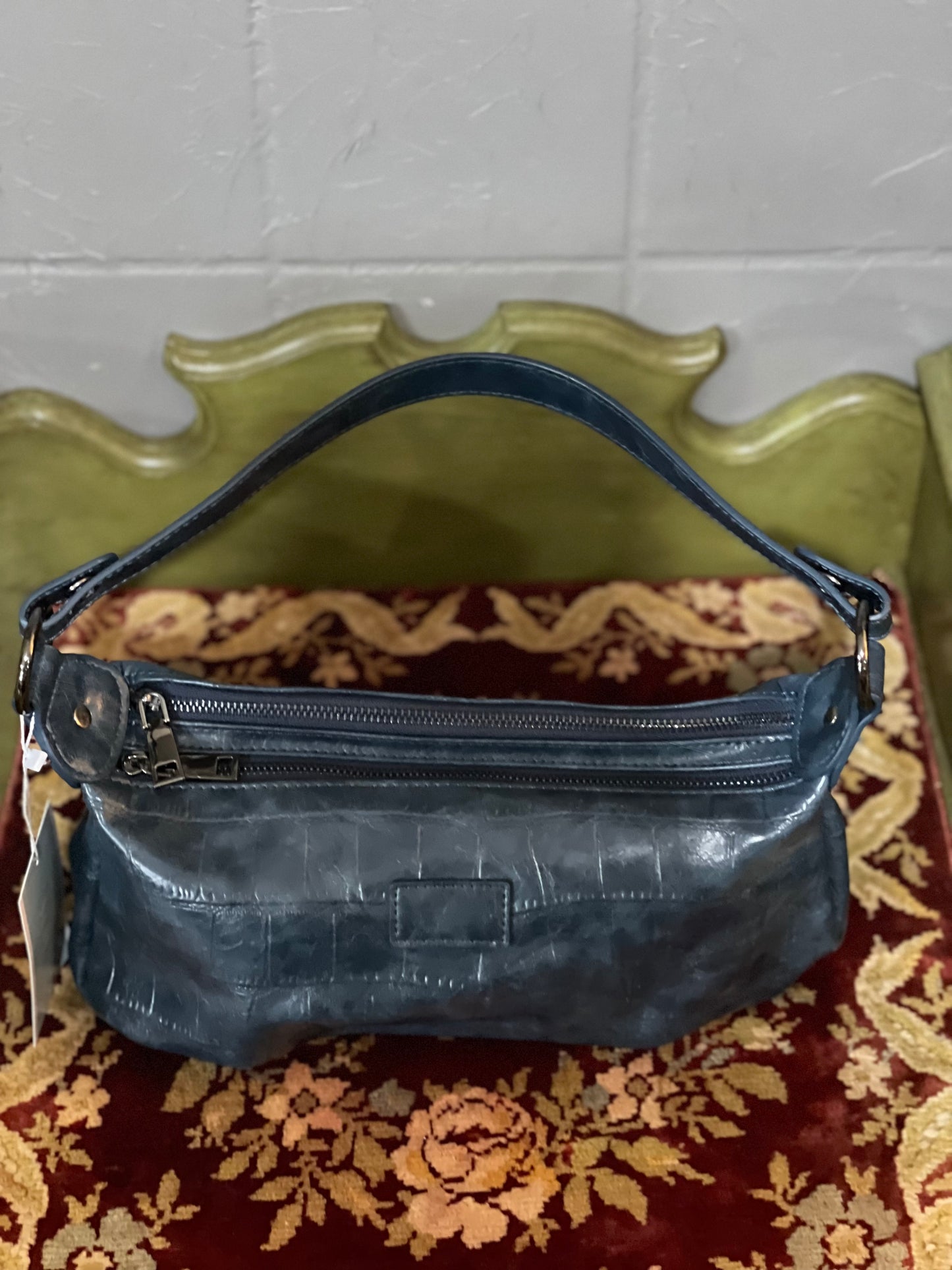 Deep Teal Mini Purse