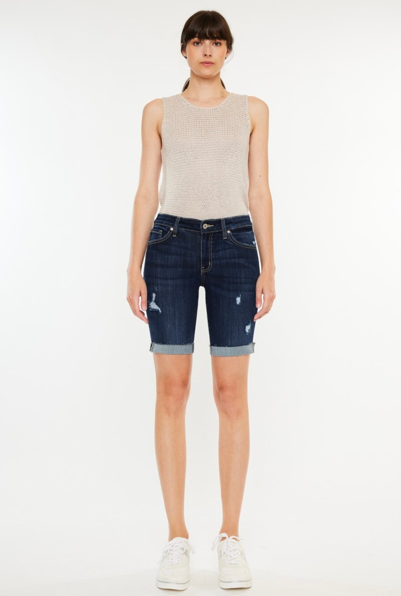 KanCan MidRise Bermuda Shorts