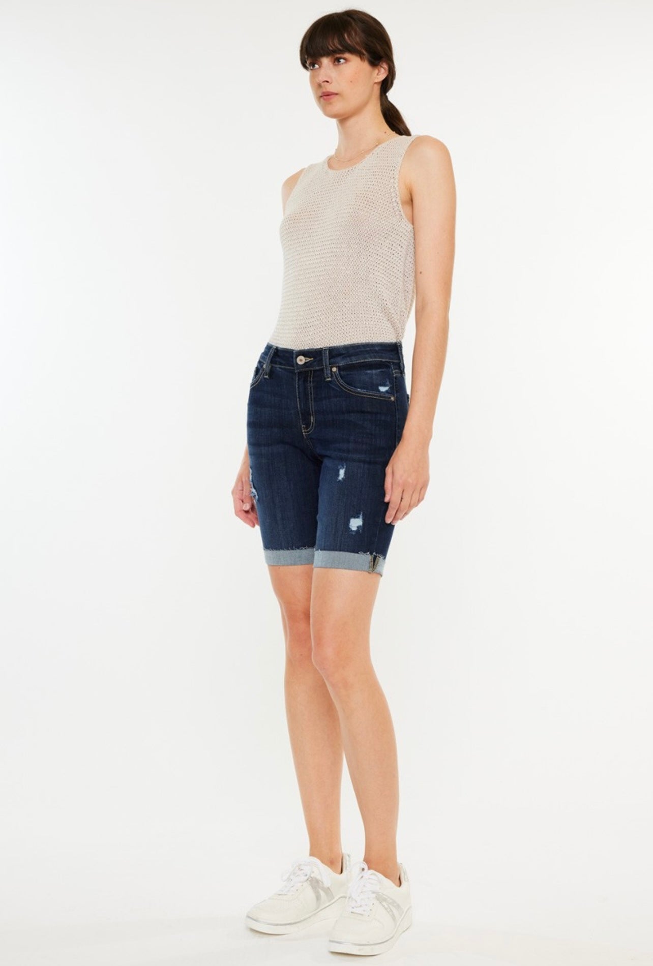 KanCan MidRise Bermuda Shorts