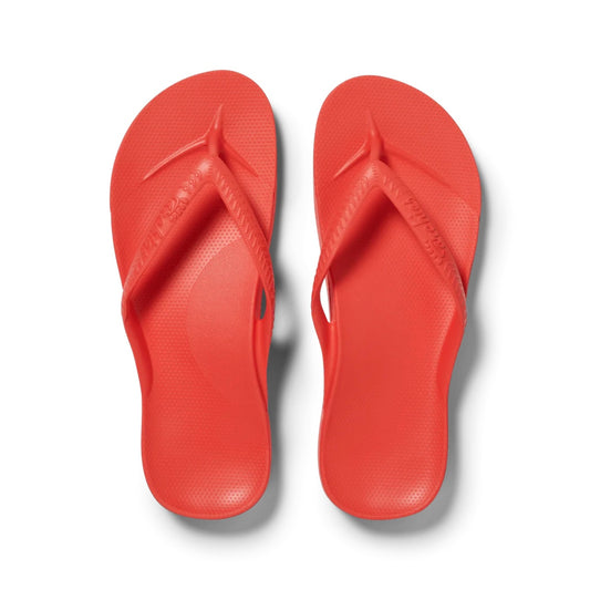 Archies Coral Flip Flops