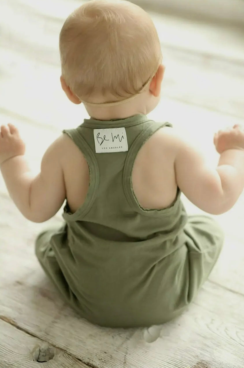 BeMi Olive Romper