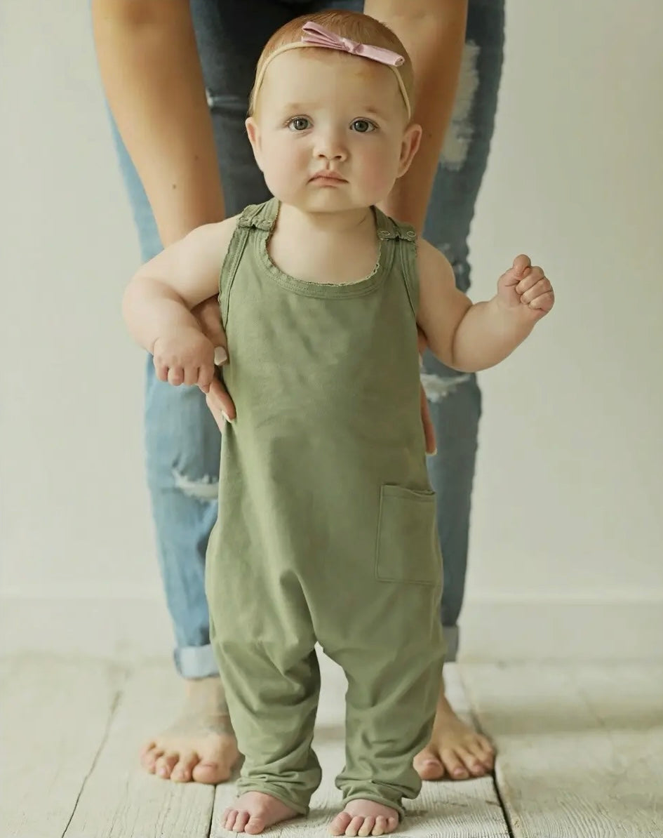 BeMi Olive Romper