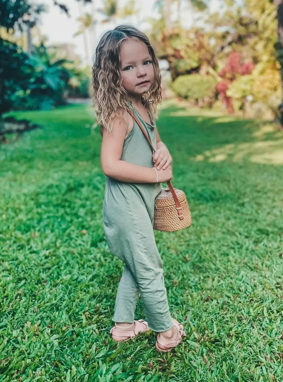 BeMi Olive Romper