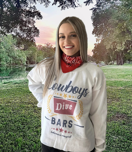 Cowboy Dive Bars Sweatshirt