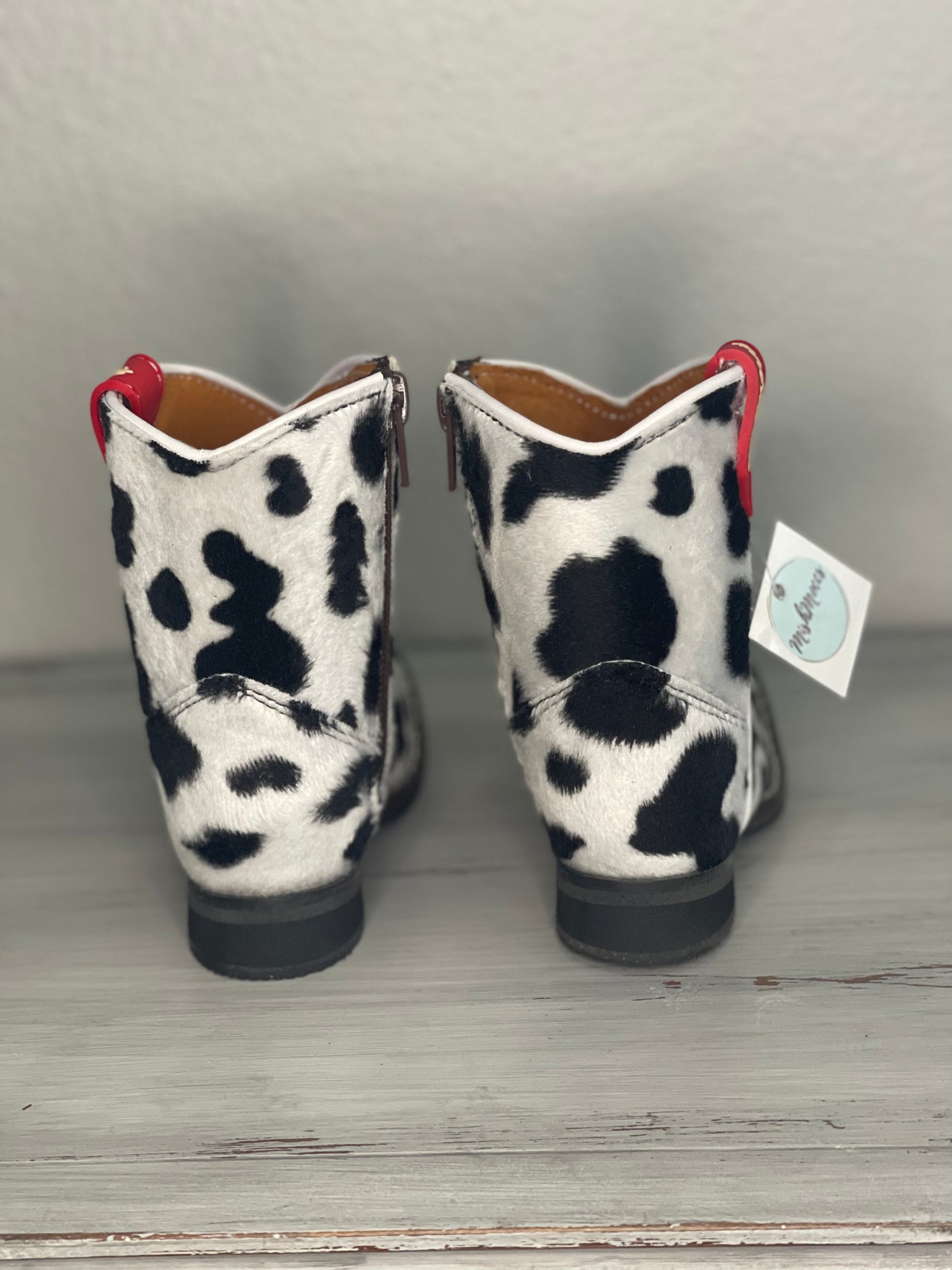 MM Cow Square Toe Boots