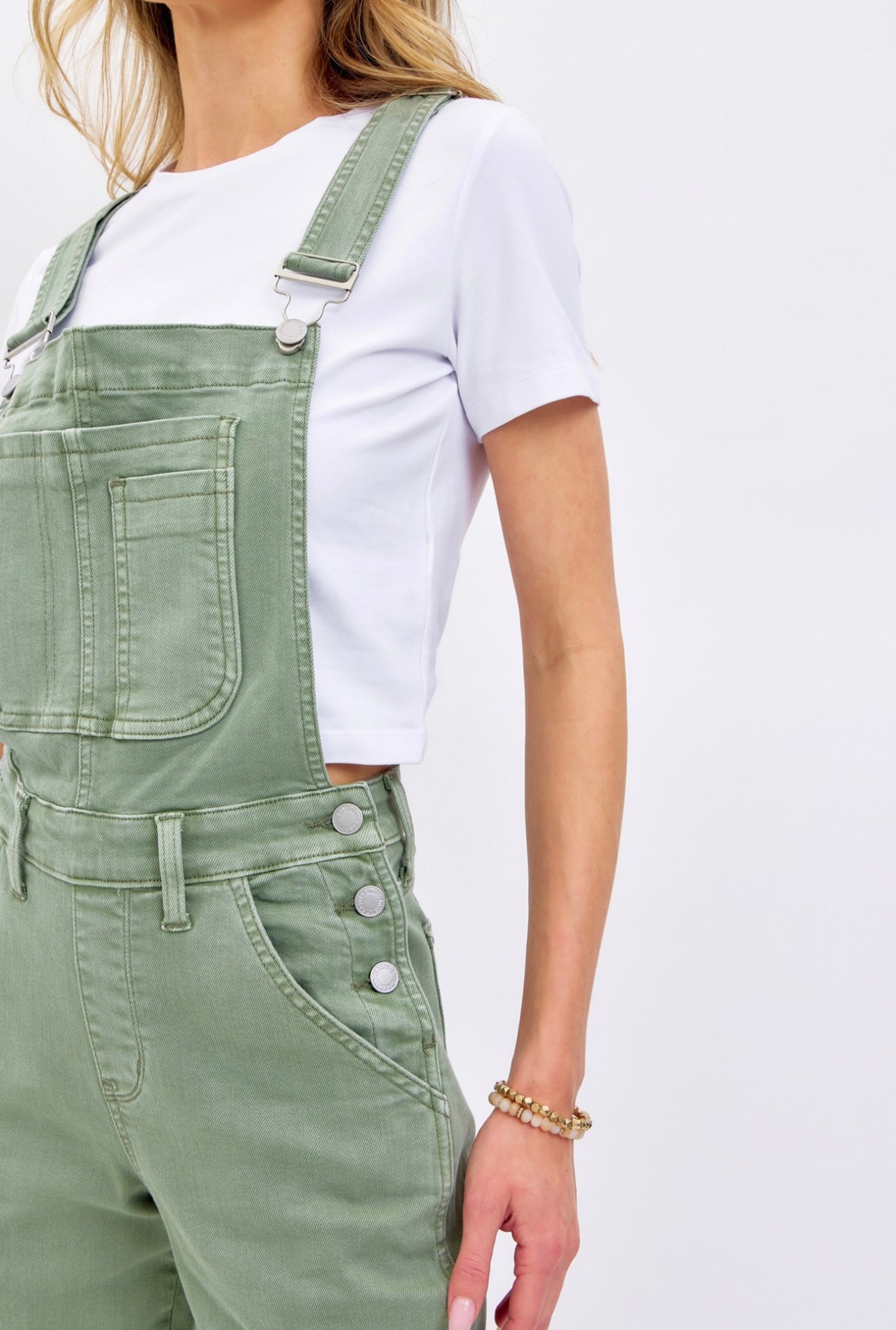 Judy Blue Olive Overall