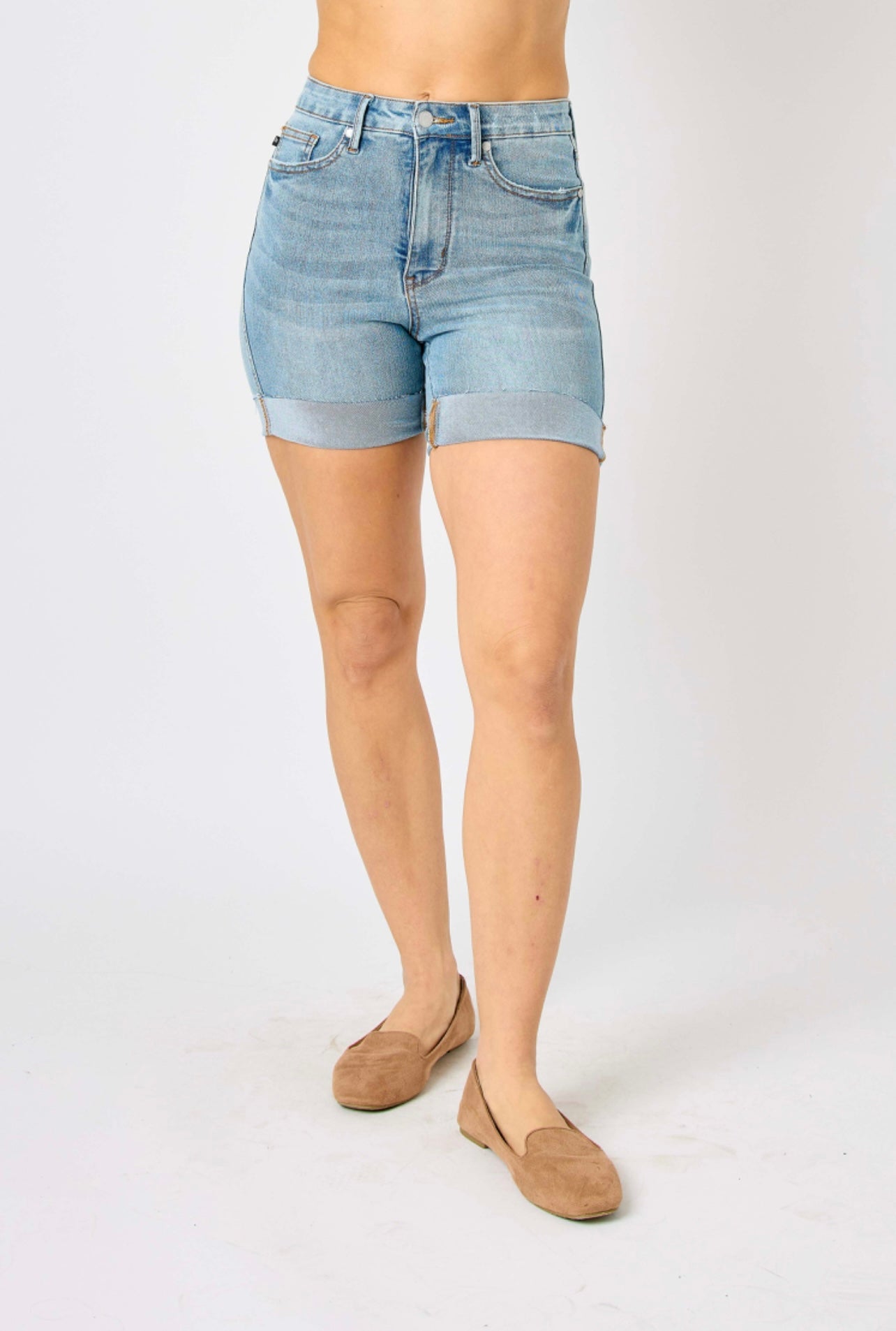 Judy Blue Tummy Control Denim Shorts