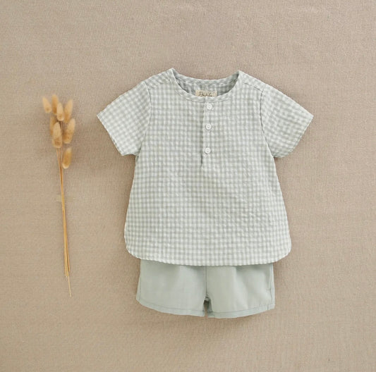 Baby Boy Green Set